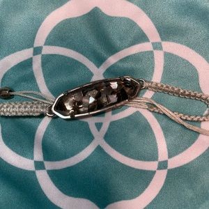 Kendra Scott Light Blue Rope Adjustable Bracelet